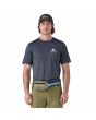 Hombre con Riñonera en la cadera Patagonia Terravia Mini Hip Pack 1L River Rock Green Unisex