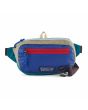 Riñonera Patagonia Ultralight Black Hole Mini Hip Pack 1L Patchwork Belay Blue Unisex