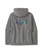 Sudadera con capucha Patagonia Unity Fitz Uprisal Gris Gravel Heather Unisex