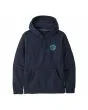 Sudadera con capucha Patagonia Unity Fitz Uprisal Hoody Azul Marino Unisex frontal