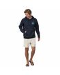 Hombre con Sudadera de capucha Patagonia Unity Fitz Uprisal Azul Marino Unisex ajuste regular