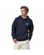 Hombre con Sudadera de capucha Patagonia Unity Fitz Uprisal Azul Marino Unisex frontal