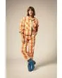 Mujer con Pantalón Brixton Bedford Pant Tangerine Gingham