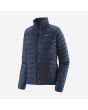 Chaqueta impermeable acolchada Patagonia W's Down Sweater azul marino para mujer