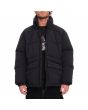 Hombre con Plumífero Volcom Maxstone 5K Jacket Negro abierta