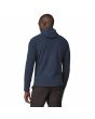 Hombre con Chaqueta Polar Patagonia M's R1 Air Full-Zip Hoody Azul Marino posterior