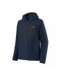 Polar técnico con capucha y cremallera Patagonia Men's R1 Air Full-Zip Hoody New Navy para hombre