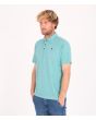 Hombre con polo de manga corta Hurley Ace Vista Aura Green izquierda