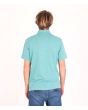 Hombre con polo de manga corta Hurley Ace Vista Aura Green posterior