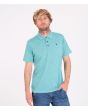 Hombre con polo de manga corta Hurley Ace Vista Aura Green