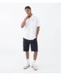 Hombre con Polo de manga corta Hurley Icon Slub Blanco ajuste