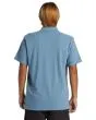 Hombre con polo de manga corta Quiksilver DNA Azul posterior