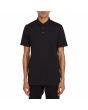 Hombre con Camiseta tipo Polo de manga corta Volcom Wowzer Negra