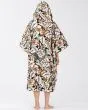Poncho surf Billabong WMS Hooded Towel floral para mujer capucha