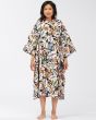 Poncho surf Billabong WMS Hooded Towel floral para mujer 