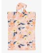 Poncho Surf Roxy Stay Magical Girl rosa floral para niña 8-16 años