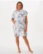 Mujer con toalla de playa con capucha Rip Curl Diamond Bay floral