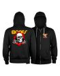 Sudadera con capucha y cremallera Powell Peralta Ripper Negra Unisex
