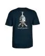 Posterior Camiseta powell peralta skull and sword azul marino