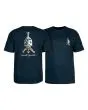 Camiseta powell peralta skull and sword azul marino