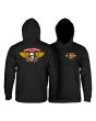 Powell Peralta sudadera de capucha Winged Ripper negra