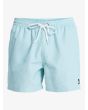 Short de natación Quiksilver Everyday Deluxe Volley 15 Aqua para hombre cintura elástica