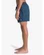 Hombre con Short de natación Quiksilver Everyday Deluxe Volley 15 azul marino oscuro lateral