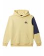 Sudadera con capucha Quiksilver Colour Flow Youth Amarilla para niño 8-16 años