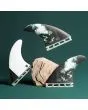 Quillas para tabla de Surf Deflow Highline Futures Medium Verdes Tri-Fins Thruster