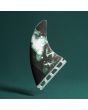 Quilla delantera para tabla de Surf Deflow Highline Futures Medium Verdes Tri-Fins 