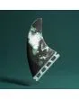 Quilla delantera para tabla de Surf Deflow Highline Futures Medium Verdes Tri-Fins 