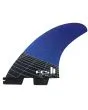 Quillas de surf FCS II Matt Biolos Performance Core Carbon Tri-Fins Azul Talla L