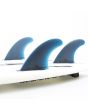 Quillas para tabla de surf FCS II Performer Neo Glass Eco Tri-Quad Fins Pacific Medium Thruster Set Up