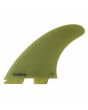Quillas para tabla de Surf FCS II Carver Neo Glass Eco Tri-Fins Eucalyptus Medium sello Eco Blend