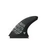 Quillas para tabla de Surf Futures Vector 3/2 Alpha Series Carbon-Silver Thruster Large Quilla Central