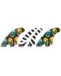 Quillas para tabla de surf Gorilla FCS II On The Blob Tri-Fin Set Large