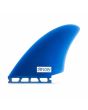 Quillas para tabla de Surf Deflow Mid Futures Azules Twin Fin