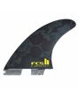 Quillas FCS II Al Merrick Pro Performance Glass Large Black Acid 