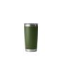 Vaso Termo de campamento YETI Rambler 20oz Tumbler verde oliva posterior