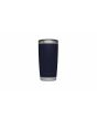 Vaso Termo de campamento YETI Rambler 20oz Tumbler azul marino posterior