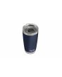 Vaso Termo de campamento YETI Rambler 20oz Tumbler azul marino superior