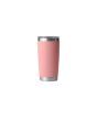 Vaso Termo de campamento YETI Rambler 20oz Tumbler rosa posterior