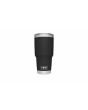 Vaso Termo de campamento YETI Rambler 30oz Tumbler negro frontal