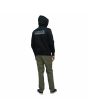 Hombre con Sudadera de capucha Florence Marine X Repreve Burgee 2.0 Negra espalda