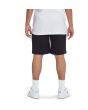 Hombre con pantalón corto elástico DC Shoes Riot 2 negro posterior