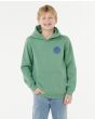 Niño con Sudadera de capucha Rip Curl Wetsuit Icon verde hierba 8-16 años