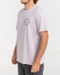 Hombre con camiseta de manga corta Billabong Rotor Diamond lavanda lateral