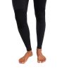 Mujer con Traje de surf Roxy 4/3 Elite Xtra Stretch con cremallera en el pecho color negro rodilleras