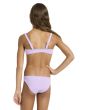 Niña con Bikini Bralette Roxy Girl Solid Active Violeta posterior