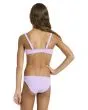 Niña con Bikini Bralette Roxy Girl Solid Active Violeta posterior